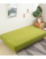 Fashion Lemon Yellow Solid Color Corn Wool All-inclusive Dustproof Stretch Sofa Cover