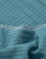 Fashion Sapphire Blue Thick Corn Wool Dustproof Solid Color All-inclusive Elastic Non-slip Sofa Cover