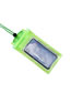 Fashion Green Pvc Transparent Three Drifting Swimming Hot Spring Mobile Phone Waterproof Bag
