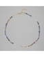 Fashion Color Mixing Imported Beaded Hand-woven Necklace