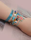 Fashion Color Mixing Natural Freshwater Pearl Rice Pearl Hand Woven Turtle Bracelet Set