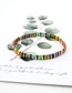 Fashion Color Mixing High Elastic Hand-beaded Bracelet