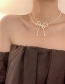 Fashion White Openwork Pearl Necklace