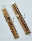 Fashion Leopard Print Multilayer Bracelet With Diamond Pu Leather Leopard Pattern Magnet Buckle