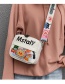 Fashion New Goods Anpanman Print Contrast Color Shoulder Crossbody Bag