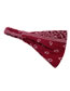 Fashion Scarlet Fabric Double-layer Wide-brimmed Headband