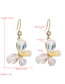 Fashion Color Butterfly Acrylic Diamond Earrings