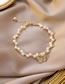 Fashion Necklace Butterfly Natural Pearl Alloy Bracelet Necklace