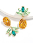 Fashion Pineapple Diamond Pineapple Earrings