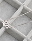 Fashion Crown Love Mix Micro-set Zircon Crown Hanging Necklace