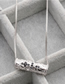 Fashion Elbow Cross White Gold Micro-set Zircon Fishbone Cross Elbow Cross Necklace
