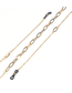 Fashion Golden Stainless Steel Color-preserving Gold-plated Glasses Chain