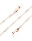 Fashion Golden Handmade Pearl Chain Glasses Chain