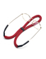 Fashion Red Wine Lanyard Tube Chain Knitted Floating Anti-skid Glasses Rope