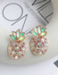 Fashion Color Pineapple Stud Earrings