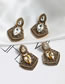 Fashion White Famous Earrings With Alloy Diamonds