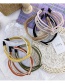 Fashion Khaki Multiple Cross Pearl Hollow Hollow Headbands In The Middle