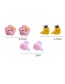 Fashion Donut Series (10 Pack) Resin Fruit Flower Animal Children Doudou Buckle Clip