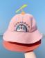 Fashion Blue Cloth Cap Circumference About 50cm 8 Months To 4 Years Old Pinwheel Cat Embroidered Sunscreen Sun Shading Children Fisherman Hat