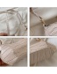 Fashion White Large Crocodile Solid Color Underarm Shoulder Bag