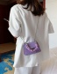Fashion Purple Chain Handbag