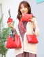 Fashion Red One-shoulder Messenger Bag