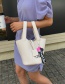Fashion White Crossbody Shoulder Bag