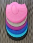 Fashion Pink-silicone Swimming Earmuffs Silicone Earmuff Swimming Cap