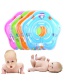 Fashion Pink Baby Collar Inflatable Infant Swimming Neck Ring With Double Airbags
