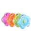 Fashion Green Baby Collar Inflatable Infant Swimming Neck Ring With Double Airbags
