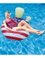 Fashion Blue Pvc Inflatable Cartoon Character Flag Swimming Ring