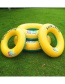 Fashion 60# Thickened Pvc Adult Inflatable Swimming Ring
