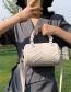 Fashion Black Embroidered Thread Shoulder Messenger Handbag
