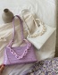Fashion Purple Stone Shoulder Portable Shoulder Bag