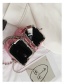Fashion Pink Sequin Moon Chain Shoulder Crossbody Bag