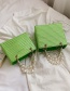 Fashion Green Large Portable Pearl Shoulder Bag