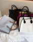 Fashion Light Grey Large Capacity Hand Bag