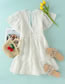 Fashion White Daisies Silk Embroidered Daisy Jumpsuit