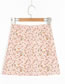 Fashion Printing Floral Print Split Skirt