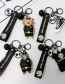 Fashion Penguin Small Daisy Pendant Keychain Accessories