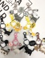 Fashion Coffee Cat Cat Buckle Bag Cartoon Key Chain Pendant