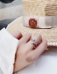 Fashion Loving One Sparkling Diamond Zircon Flower Ring