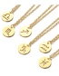 Fashion Lip Chain Hollow Twelve Constellation 316l Titanium Steel Necklace
