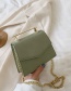 Fashion Green One-shoulder Cross-body Chain Handbag