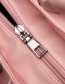 Fashion Pink Printed Letters Large Capacity Nylon Cloth Handbag