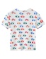 Fashion Cartoon Tree Elastic Cotton Short-sleeved Two-piece Suit