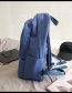 Fashion Blue Send Bear Pendant Cartoon Bear Backpack