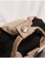 Fashion Purple Contrast Stitching Small Balls Oxford Cloth Shoulder Messenger Bag