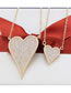 Fashion Gold-plated Red Zirconium Love Copper And Zircon Multi-layer Necklace