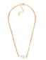 Fashion Golden Shaped Imitation Pearl Alloy Necklace